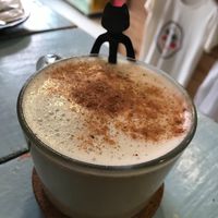 Chai latte  at Moko Veggie Cafe - Anjos in Lisbon