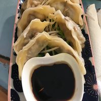 Chinese dumplings  at Moko Veggie Cafe - Anjos in Lisbon