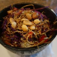 Chop Suey de verduras at Bolsi in Asuncion
