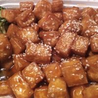 Sesame tofu at Joy Wok in Columbus
