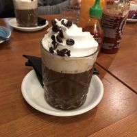 Vegan Irish coffee   at Falla in Warsaw