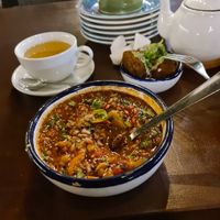 Harira and falafels at Falla in Warsaw