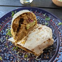 Vegap with lawash at Falla in Warsaw