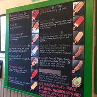 Menu at Rawnaissance in Louisville