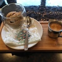 Gingerbread affogato  at Rawnaissance in Louisville