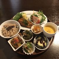 Gorgeous Lunch set (¥1,400?)  at Yamagoya in Uji
