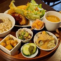 Vegan lunch set at Yamagoya in Uji