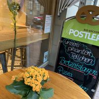 outside at Organic Bakery Postler in Bamberg