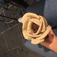 hazelnut & dark chocolate at Gelato Di Natura in Venice