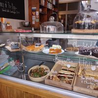 The case of goodies at The Mule on Rouge in Berwick Upon Tweed