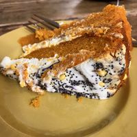 Lemon cake  at The Mule on Rouge in Berwick Upon Tweed