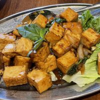 Tofu with basill  at Isarn Thai Soul Kitchen in Kirkland