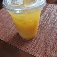 Mango juice at Jewel of India in Seattle