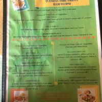 Menu 4/15/2018 at Rice by Mama 2 in Ventura