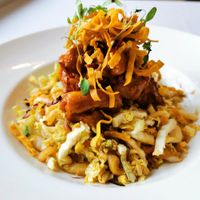 Bang bang jackfruit at The Clarendon Royal Hotel in Gravesend
