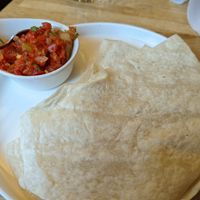 Emze - delicious tomato and pepper dish at Restaurant Vege in Paris