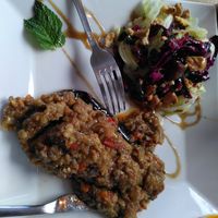 Caviar D' Aubergines at Restaurant Vege in Paris