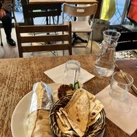Kofte and hummus   at Restaurant Vege in Paris