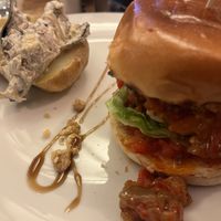 Vege burger looks amazing but no burger and it’s cold!   at Restaurant Vege in Paris