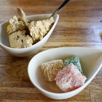 Helva + Loukoum at Restaurant Vege in Paris