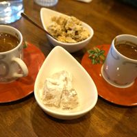 Lokum and Halva at Restaurant Vege in Paris