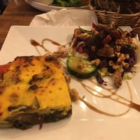 Moussaka at Restaurant Vege in Paris