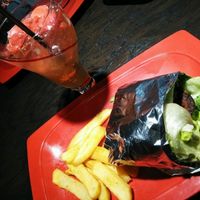 Vegan Burger with endless Fries at Red Robin in Fort Worth