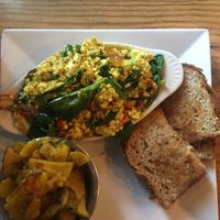 Tofu scramble at Blueprint Cafe in Newark