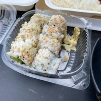 Mushroom Avo Roll at Minako Organic-ish in San Mateo