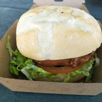 Vegan Burger at N17 Burger Co in Port Douglas