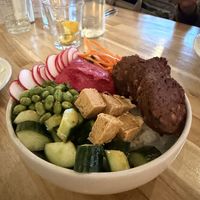 Bistro Bowl from sister restaurant across the street (Ptarmigan)  at Tundra Inn in Churchill