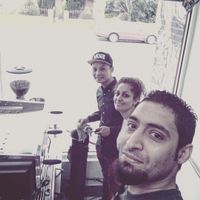 The friendly staff at Sibling Vegan Grocer & Liquor in Altona