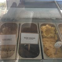 Ice cream selection  at Kokolato in Tegallalang