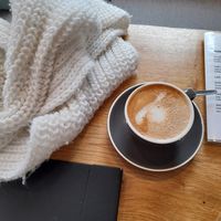 Cappuccino at Café LIV in Murren