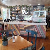 Interior at Café LIV in Murren