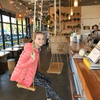 Great food, fun swings  at Buddha-Full - Northwoods Village in North Vancouver