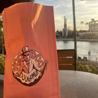 On Universal City Walk  at Universal Studios - Voodoo Doughnut in Orlando