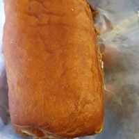 Vegan maple bar at Universal Studios - Voodoo Doughnut in Orlando