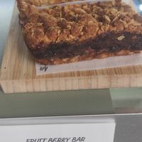 Berry bar (like a crumble) - yum!! at Kranky Cafe in Vancouver