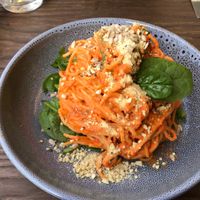 Tasty pasta ❤️ at VegOut on Charles in Launceston