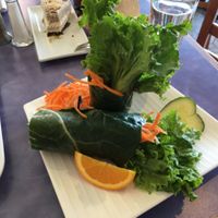 Nirvana Green Wrap. Raw.  at Sweet Lemon Vegan Bistro in Portland