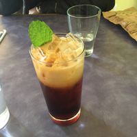 Vegan Thai iced teas at Sweet Lemon Vegan Bistro in Portland