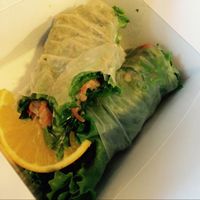 Unity Wrap (in rice paper) at Sweet Lemon Vegan Bistro in Portland