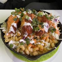 Buffalo chickn Mac n cheese   at The Modern Vegan in Las Vegas