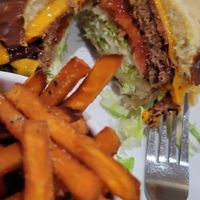 American Burger at The Modern Vegan in Las Vegas