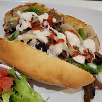 Philly Cheesesteak at The Modern Vegan in Las Vegas
