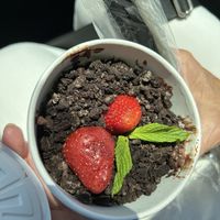 Chocolate mousse to good…it was decadent.   at The Modern Vegan in Las Vegas