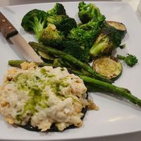 Portobello steak at The Modern Vegan in Las Vegas