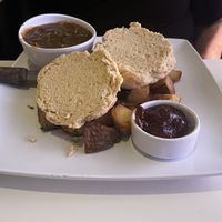 Biscuits and gravy  at The Modern Vegan in Las Vegas