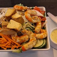 Protein buddha bowl (with vegan shrimp) at The Modern Vegan in Las Vegas